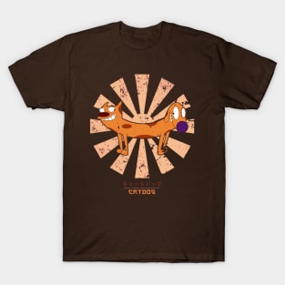 Catdog Retro Japanese T-Shirt